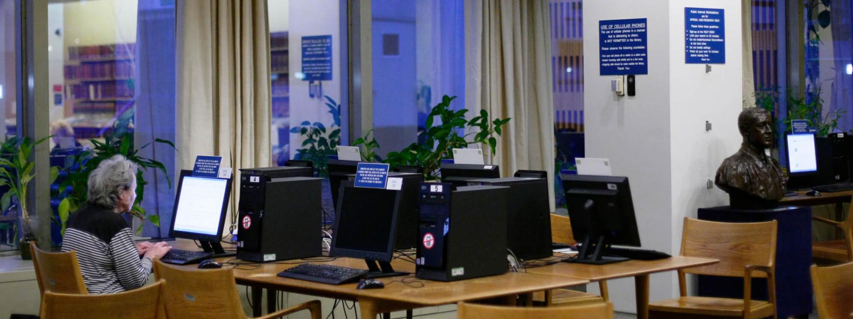 Library banner